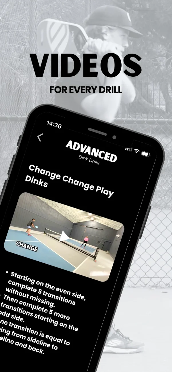 Pickleball Drills — application screenshot 3