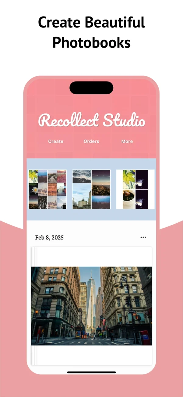 Recollect Studio — application screenshot 1